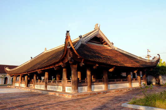 Vẻ đẹp độc đáo đình Chu Quyến